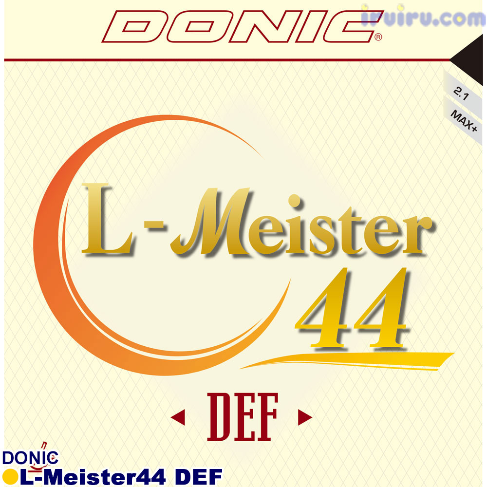 DONIC/L-マイスター44 DEFスポンジ レッ DONIC/L-マイスター44 DEFスポンジ レッ