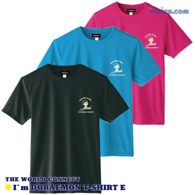 I'm DORAEMON 卓球TシャツE I'm DORAEMON 卓球TシャツE